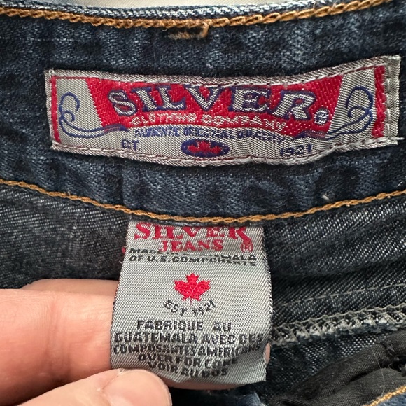 Silver boot cut jeans - 31 waist - Picture 3 of 9